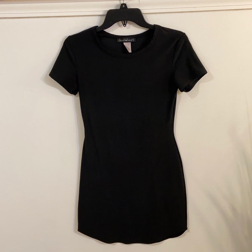 Black T-shirt Dress